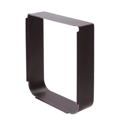 Rectangular plastic frame accessory shown standing upright, designed for attachment or extension purposes. No additional features or markings visible.