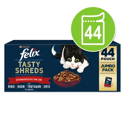 Felix "Tasty Shreds" vrečke 44 x 80 g