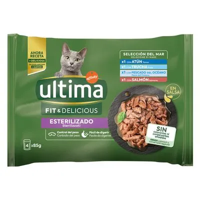 Икономична опаковка Ultima Cat Sterilized 96 x 85 г