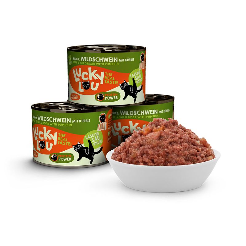 Pakiet próbny Lucky Lou Adult, 6 x 200 g