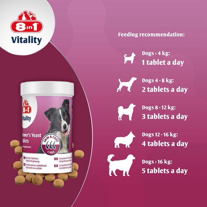 8in1 Vitality öljästtabletter