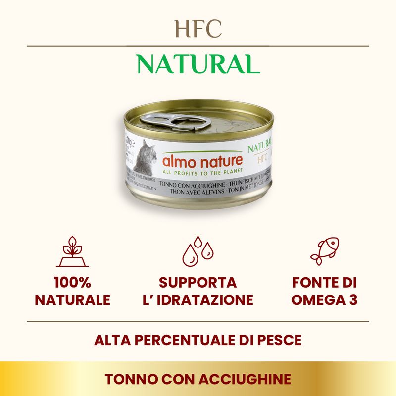 Almo Nature HFC Natural 12 x 70 g umido gatto