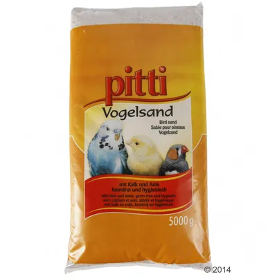 Pitti фин пясък за птици