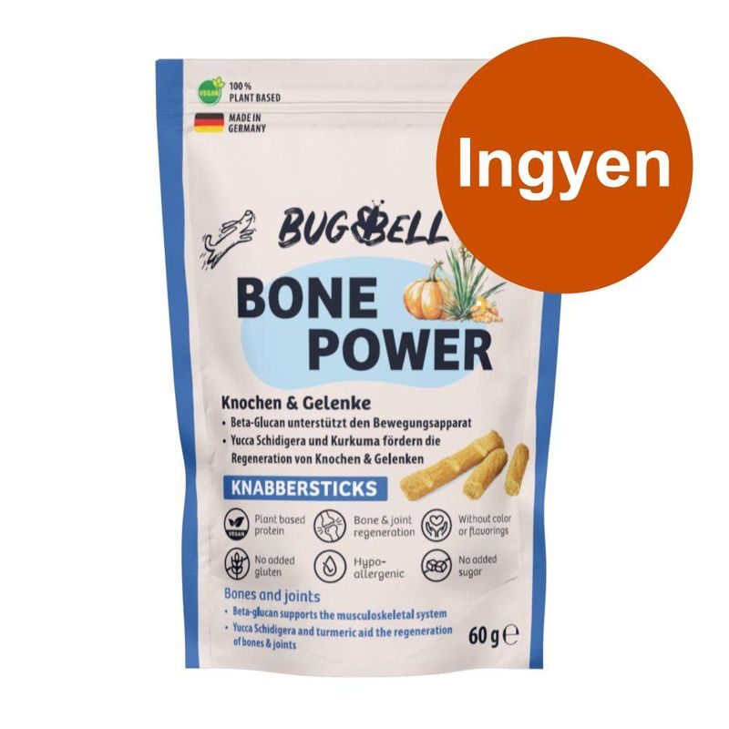 Ajándék: BugBell Bone Power rágórudak