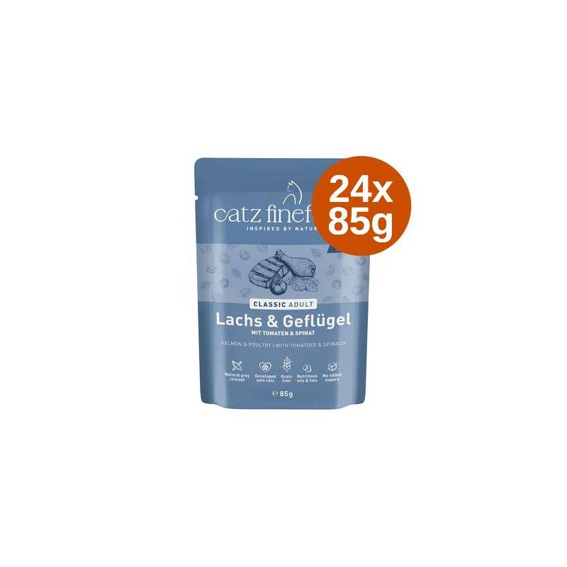 Sparpack: catz finefood portionspåse 24 x 85 g