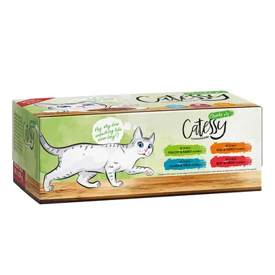 Catessy Bocaditos en salsa - Pack Ahorro mixto - 48 x 100 g