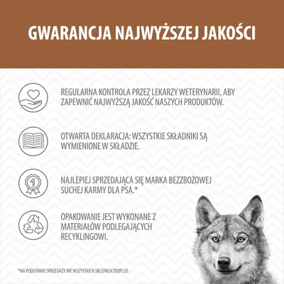 Wolf of Wilderness Adult „Oak Woods”, dzik