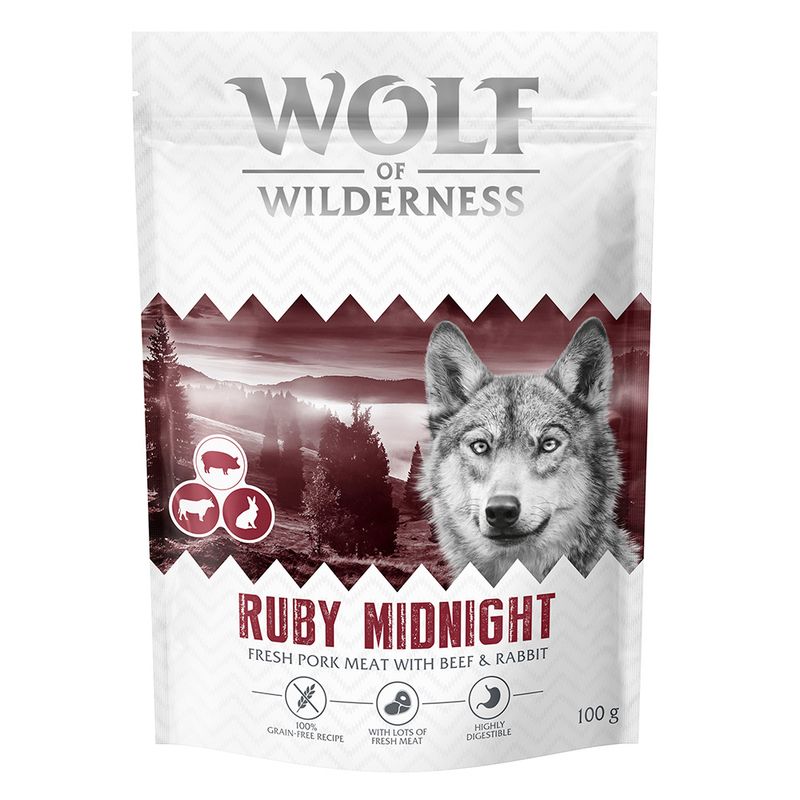 Wolf of Wilderness "Ruby Midnight" marha & nyúl - gabonamentes
