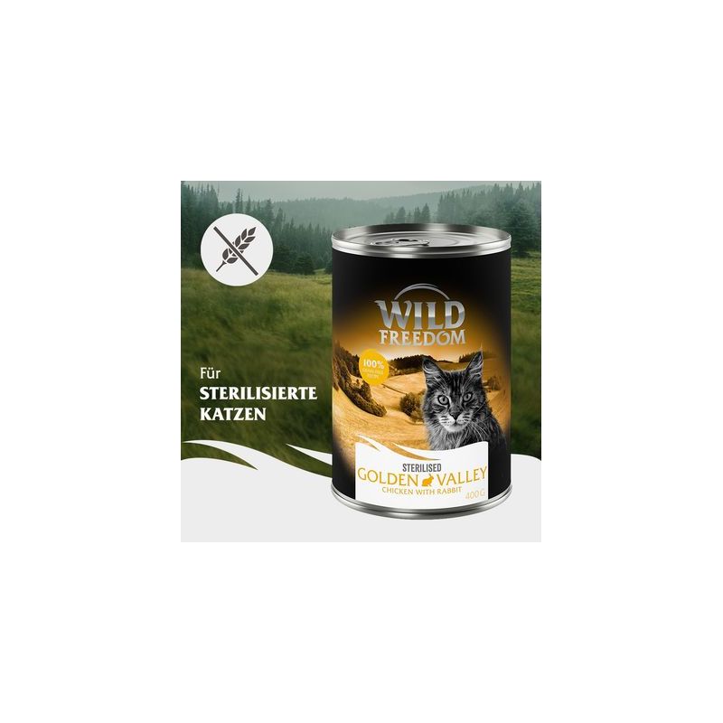 Wild Freedom Adult Sterilised 6 x  400 g - Graanvrij