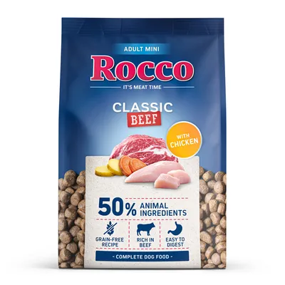 1 kg Rocco Trockenfutter zum Probierpreis!