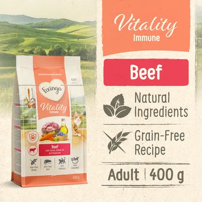 Feringa Vitality Immune - Beef - cat dry food - 400g Feringa Vitality Immune - Beef - cat dry food - 400g
