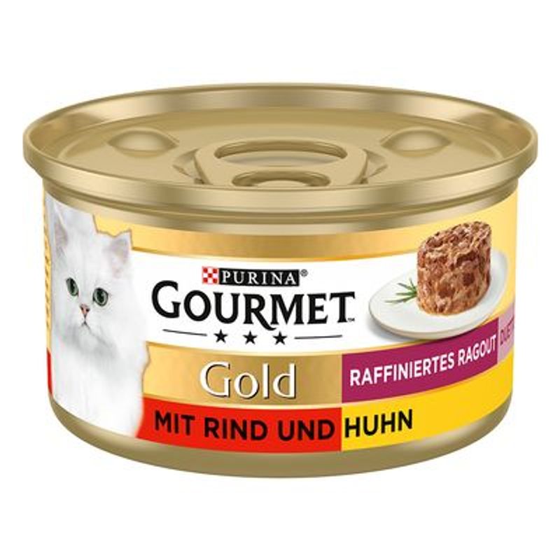 Gourmet Gold Ragout 12/24/48 x 85 g Kattenvoer