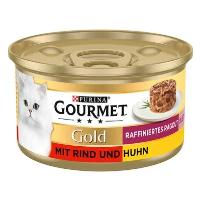 Gourmet Gold Ragout 12/24/48 x 85 g Kattenvoer