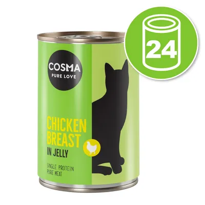 Lot Cosma Original en gelée 24 x 400 g pour chat