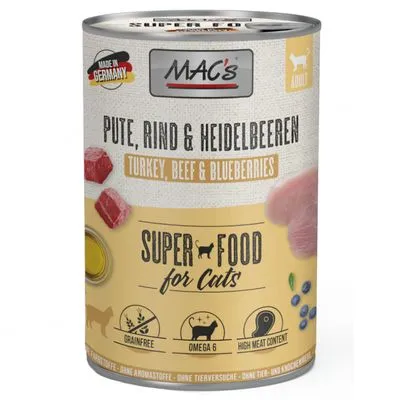 Ekonomipack: MAC's Cat kattfoder 12 x 400 g