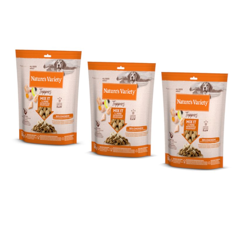 Nature's Variety Friandises pour chien : 2 + 1 paquet offert !