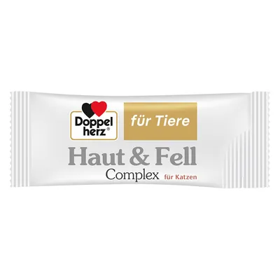 Doppelherz für Tiere Haut & Fell Complex, συμπληρωματική τροφή για γάτες.