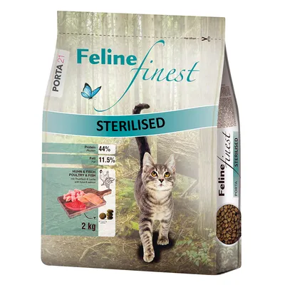 Porta 21 Feline Finest Sterilised Chicken & Fish