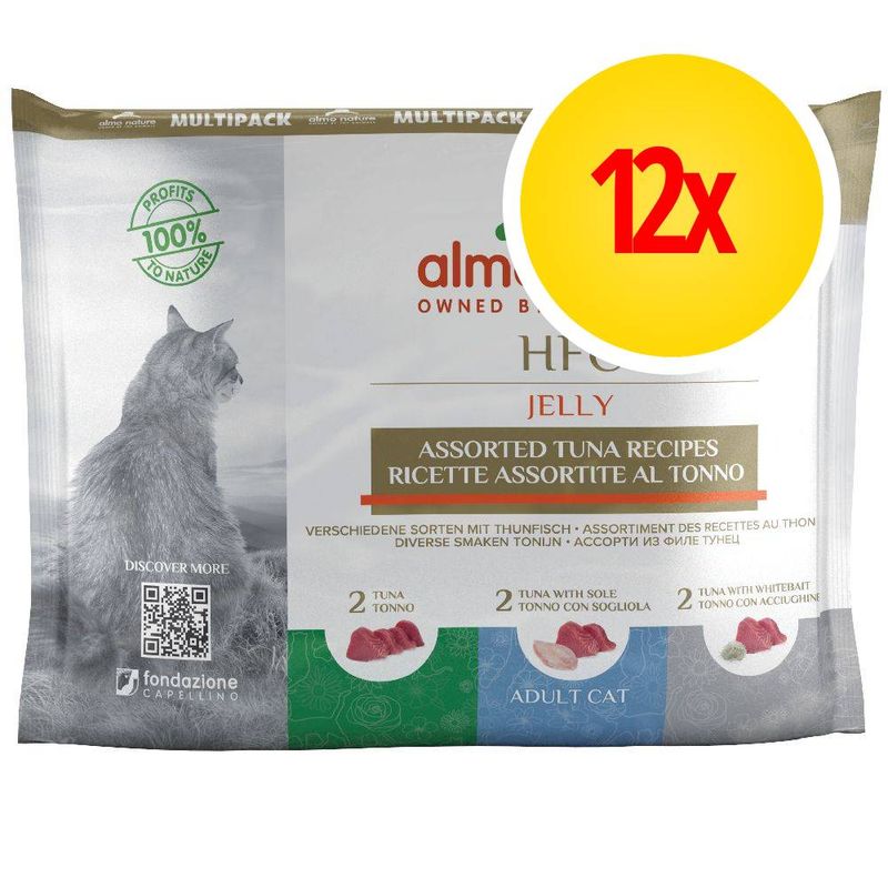 Almo Nature HFC Jelly in buste 12 x 55 g Alimento umido per gatti