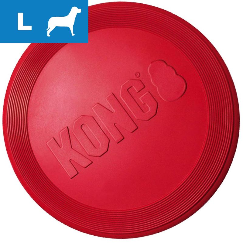 KONG Flyer Dog Frisbee - L