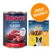 Kombi-Paket: Rocco Classic Probiermix Nassfutter + Rolls Snack