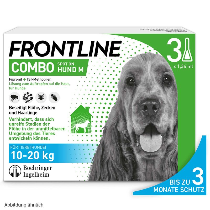 Frontline® Combo Spot-on Hund M (10 - 20 kg)