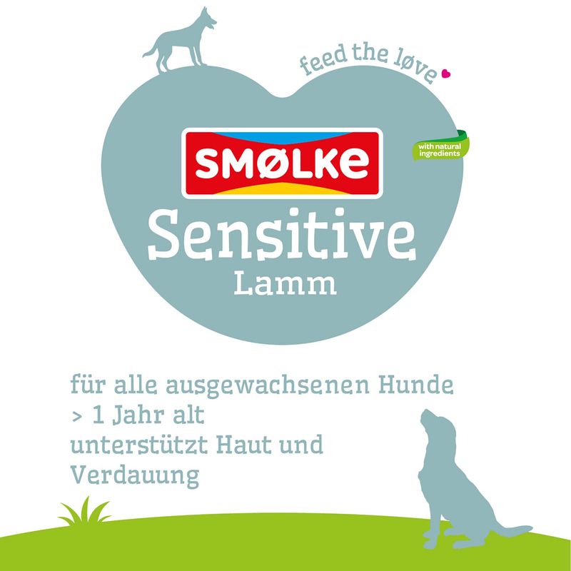 Smølke Hund Sensitive Lamm