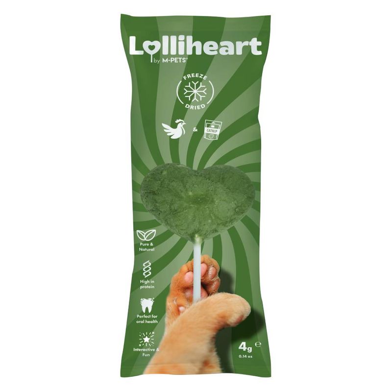 Lolliheart Lolliheart Catnip Chicken Adult Treat Cat pet food packaging