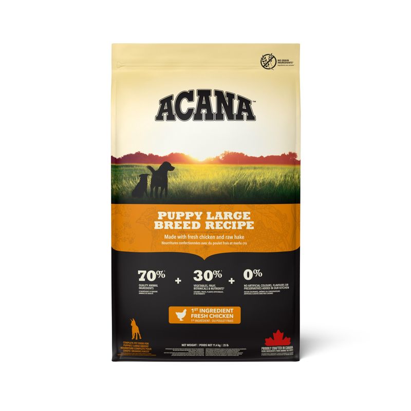 Acana Puppy Large Breed met kip & rauwe heek