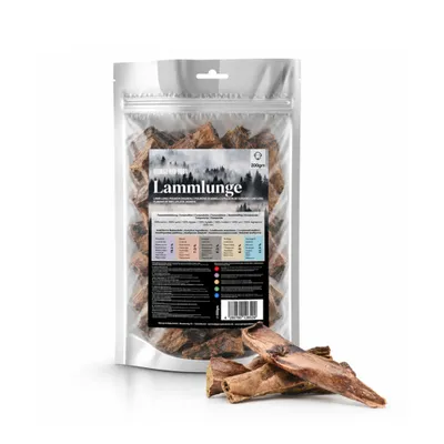 Sparpaket George & Bobs Hundesnacks 3 x 200 g - Lammlunge