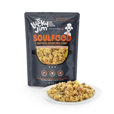 Lucky Jim Soulfood, 6 x 300 g - Kurczak Curry Lucky Jim Soulfood, 6 x 300 g - Kurczak Curry