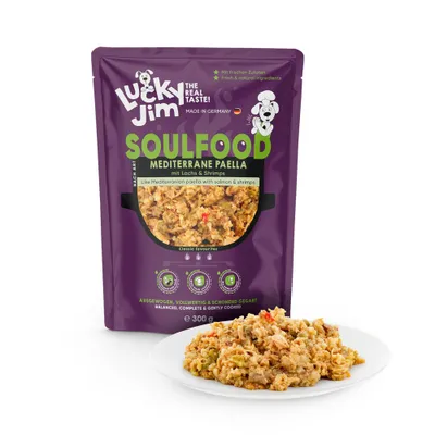 Lucky Jim Soulfood 6 x 300 g - Paella Lucky Jim Soulfood 6 x 300 g - Paella