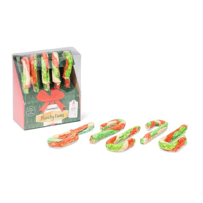 beeztees Weihnachtszuckerstange Munchy für Hunde - 5 Stück (175 g)