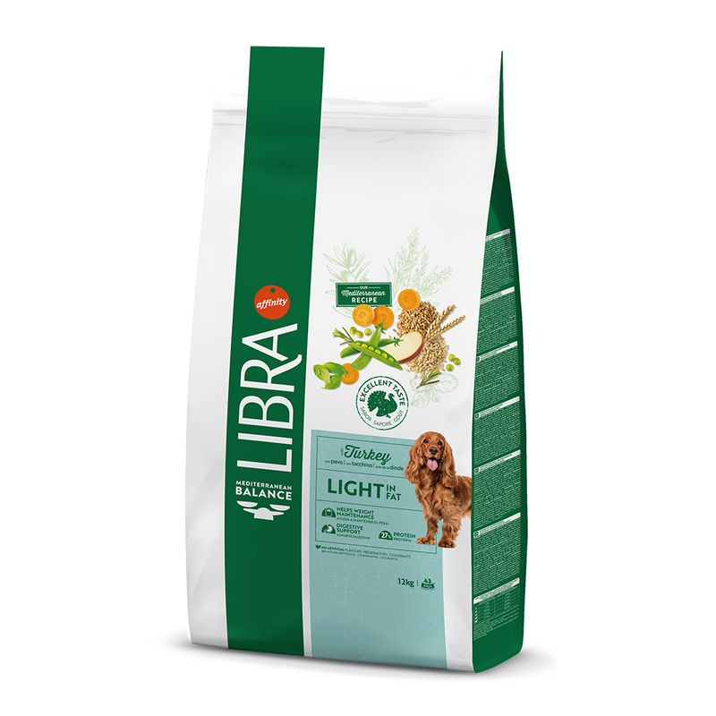 Libra Dog Light con Tacchino Crocchette per cane