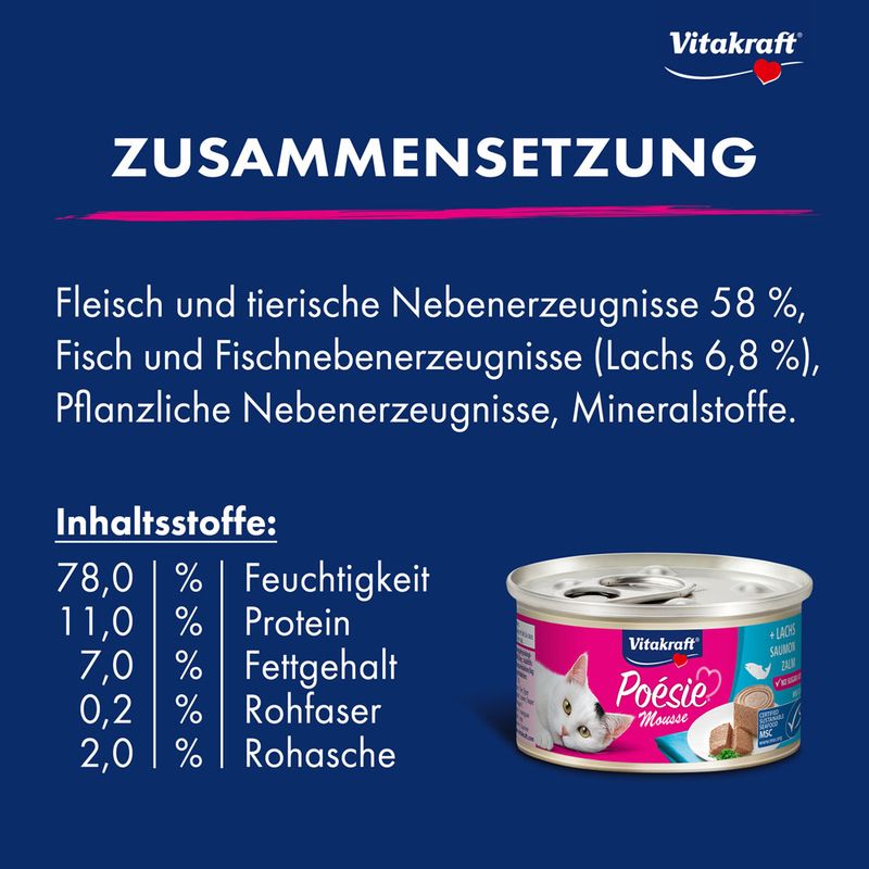 Vitakraft Poésie Mousse 12 x 85 g