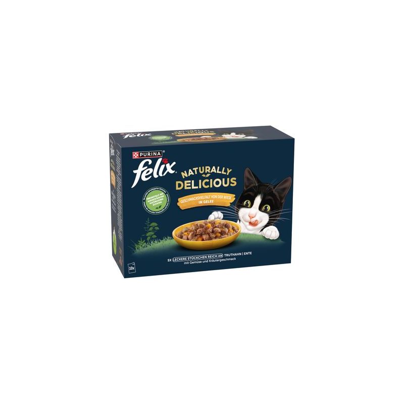 Gemengd pakket Felix Naturally Delicious 10 x 80 g