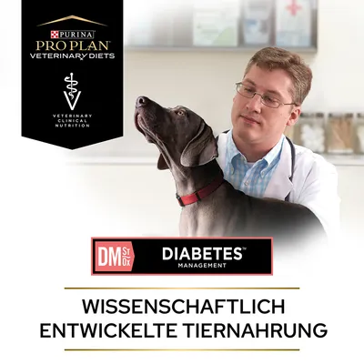 Purina Pro Plan Veterinary Diets. Научно разработанный корм для животных для контроля диабета.