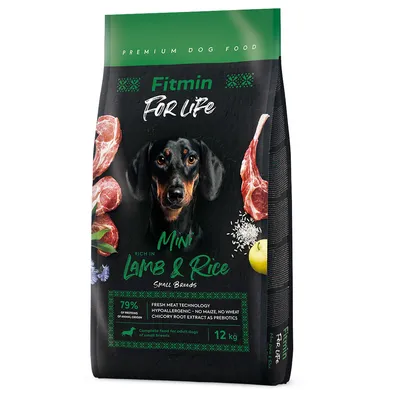 Fitmin chien pour la vie agneau & riz mini