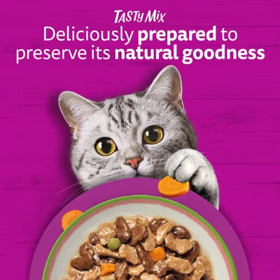 Whiskas 1+ Tasty Mix Chef's Choice in Gravy