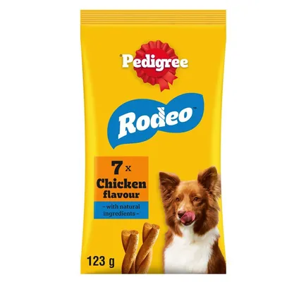 PEDIGREE® RODEO™ Adult Dog Treats Chicken - 7 Sticks (123g) PEDIGREE® RODEO™ Adult Dog Treats Chicken - 7 Sticks (123g)