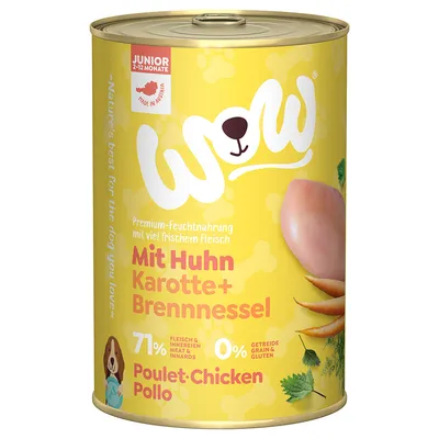 Økonomipakke WOW Junior 24 x 400 g