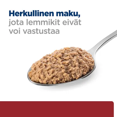 Herkullinen maku, jota lemmikit eivät voi vastustaa