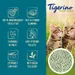 Tigerino Plant-Based Tofu наполнитель с ароматом зеленого чая