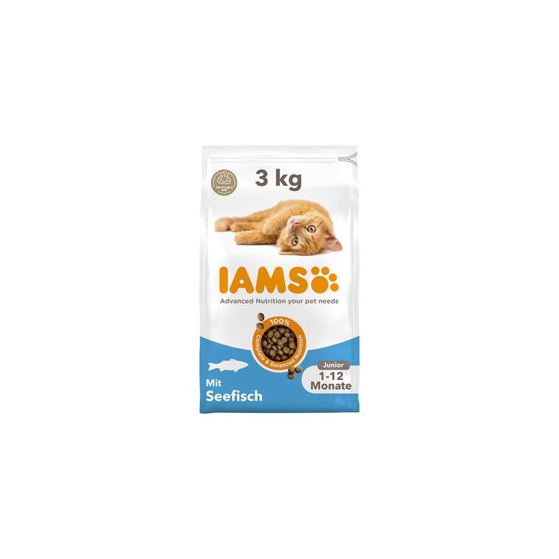 IAMS Advanced Nutrition Kitten met Zoutwatervis