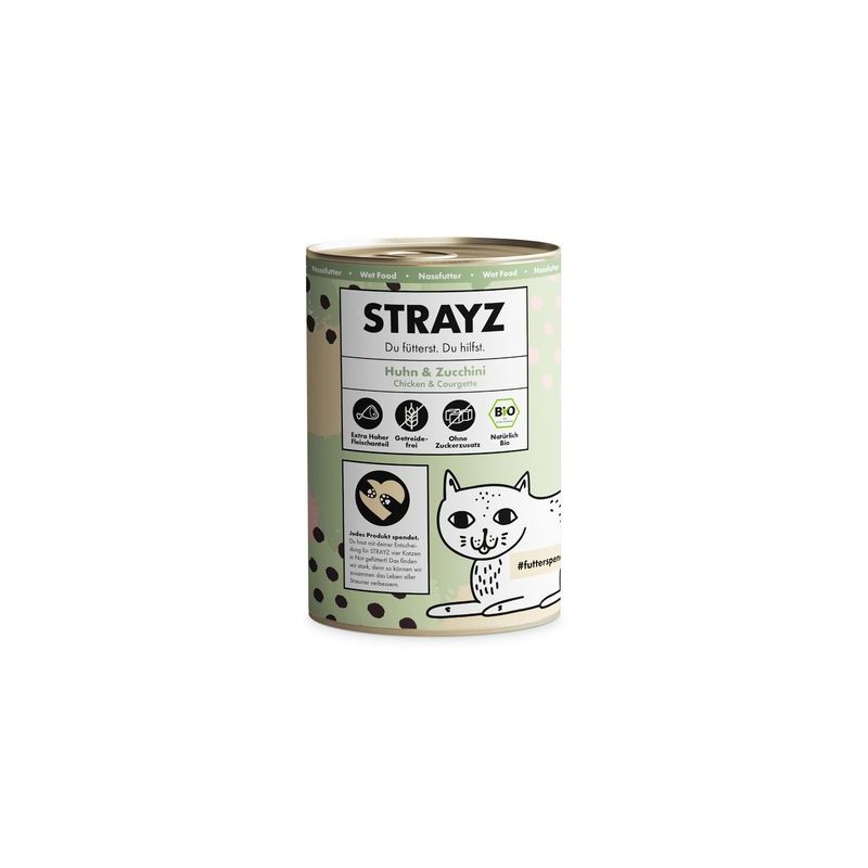 Voordeelpakket STRAYZ Bio Kat 24 x 400 g