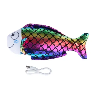 Jouet électronique Poisson dansant TIAKI pour chat