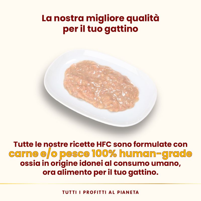 Almo Nature HFC Complete Kitten 6 x 70 g Alimenti umido per gatti