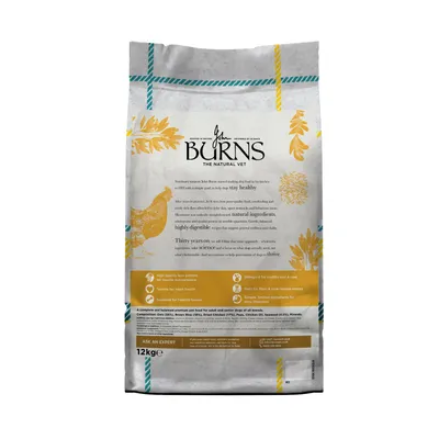 Burns Weight Control Adult/Senior Huhn & Hafer - 12 kg Burns Weight Control Adult/Senior Huhn & Hafer - 12 kg