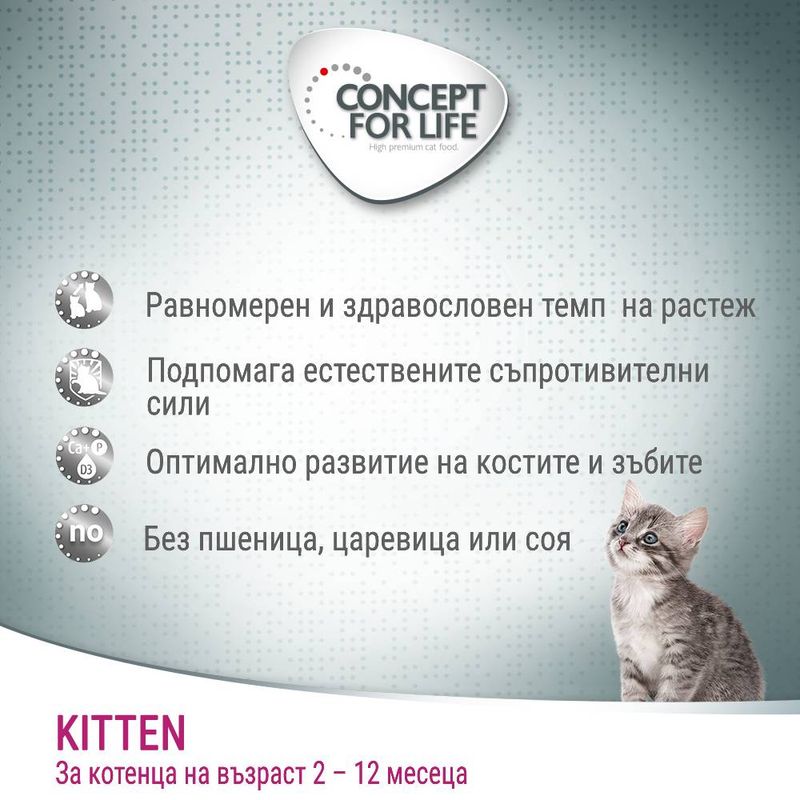 Икономична опаковка Concept for Life суха храна