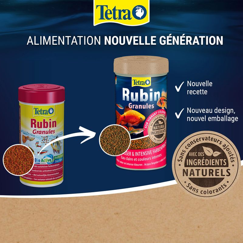 Tetra Rubin Granulés